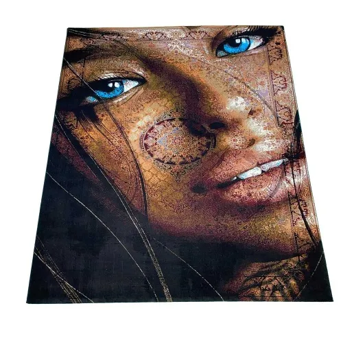 Isfahan 1283_VM17 Dark Blue/Bordo Прямоугольник