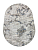 Calypso 8531_PQ63 L.Grey/Bone Овал