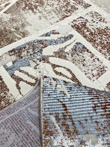 Asadu 00712F L.Blue FDY/Beige FDY Прямоугольник