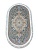 Mashad 1200 G146 Blue/Grey Овал
