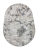 Calypso 8531_PQ63 L.Grey/Bone Овал