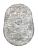 Afina F446AD Brown/Beige Овал