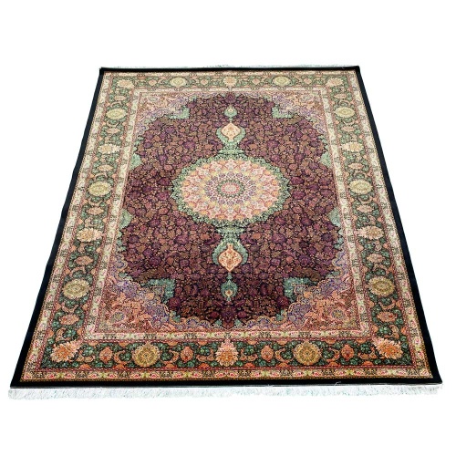 Qum Sadeghnejad 138 Navy Blue Прямоугольник